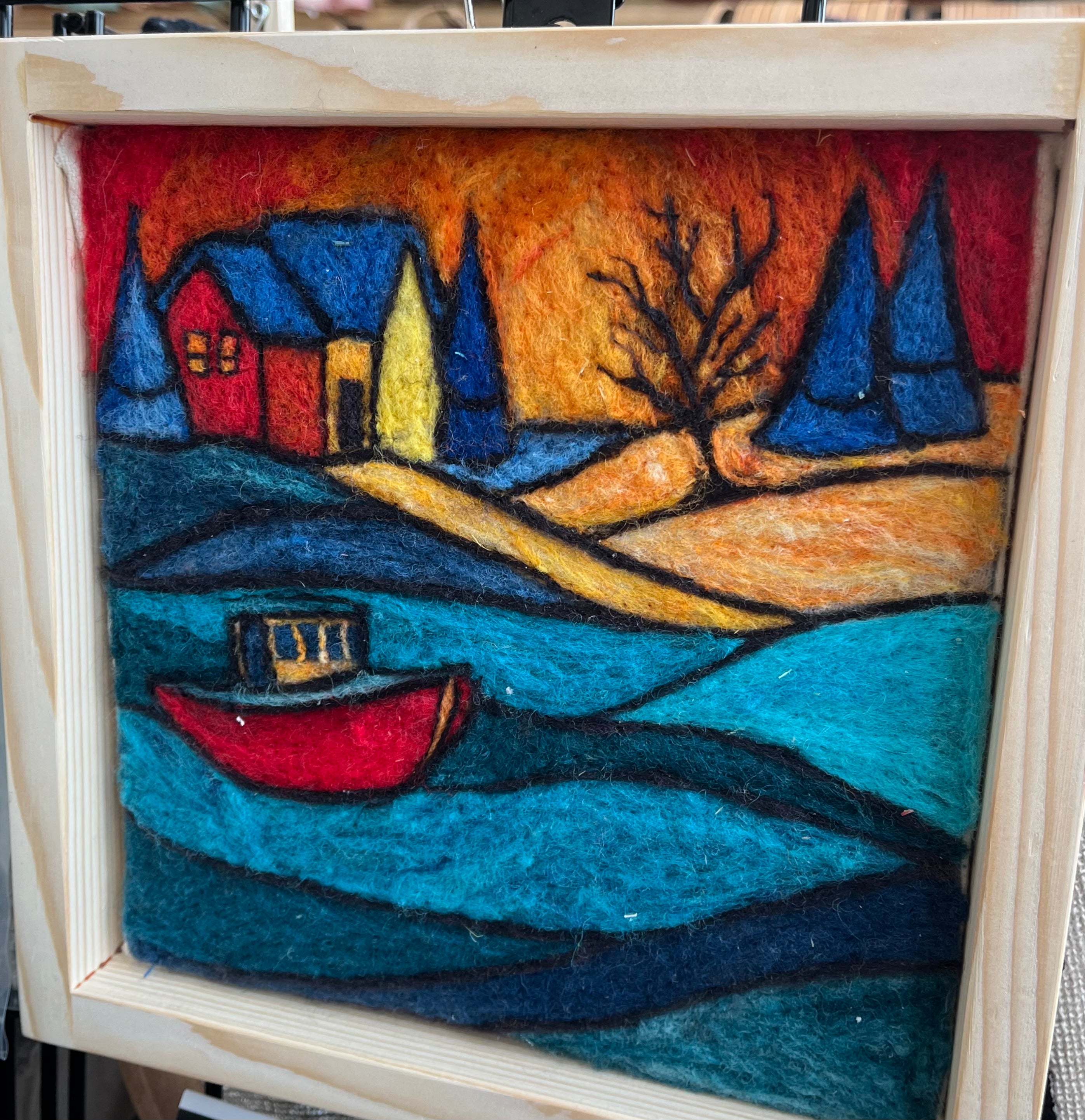 Needle Felting - Winter Whimsy Sea